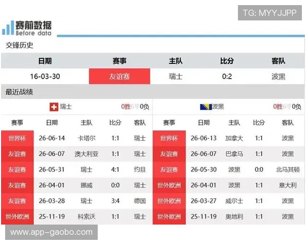 关注世界杯瑞士VS波黑比赛，媒体专家预测胜负走势与关键球员表现